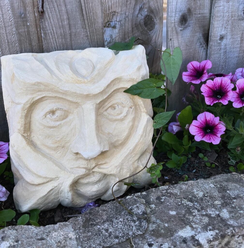 JFPenn's Green Man with petunias