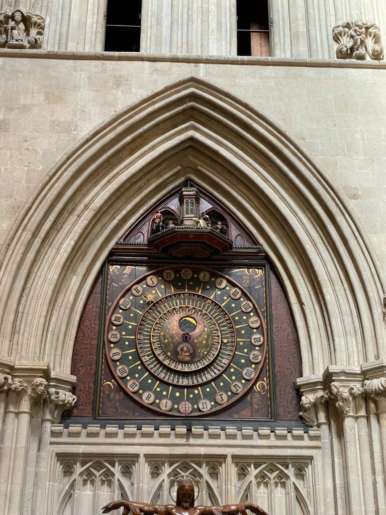 Wells Cathedral Clock Photo by JFPenn