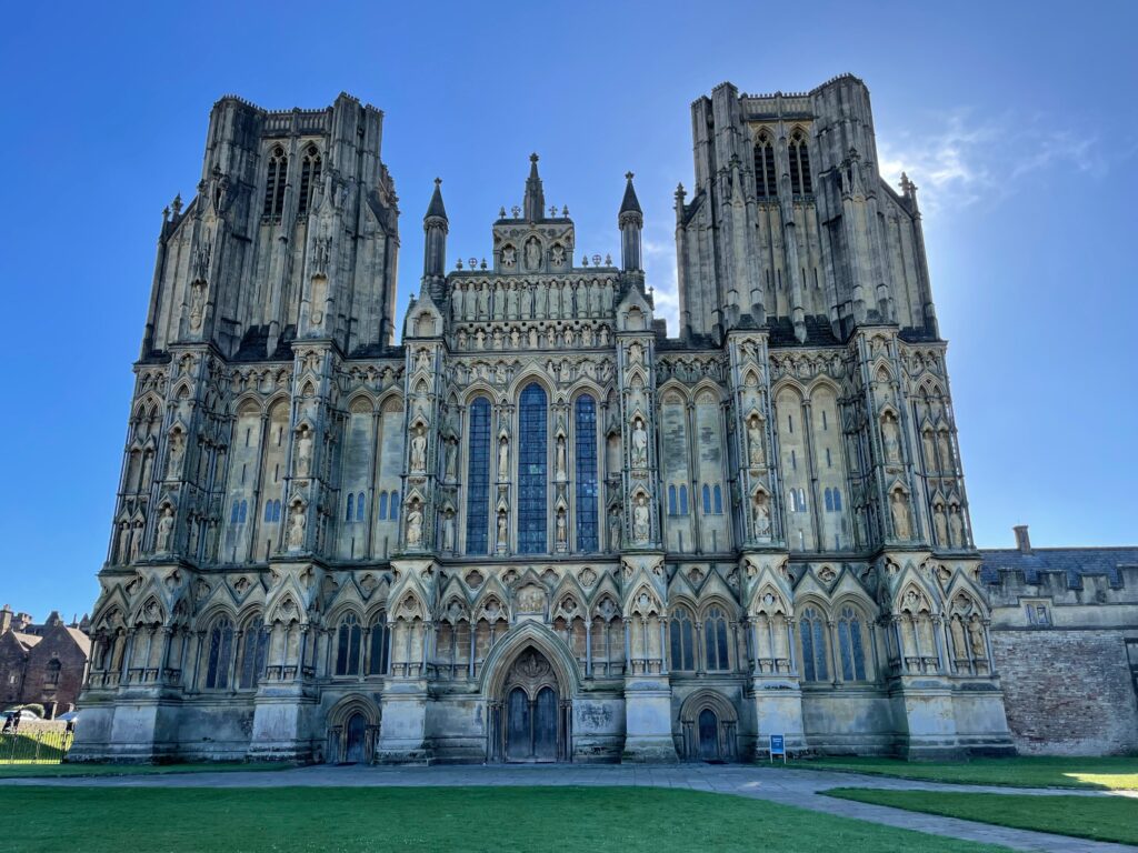 Wells Cathedral west front Photo by JFPenn