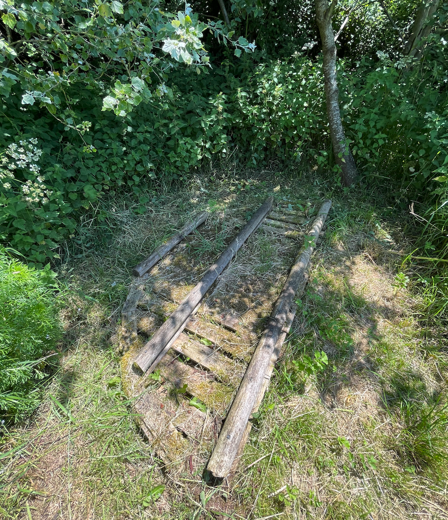 Biodynamic preparation area, Limeburn Hill vineyard, June 2024