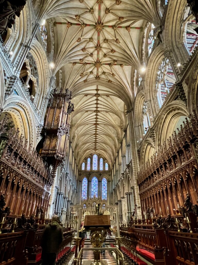 Choir, Ely Cathedral. Photo by JFPenn