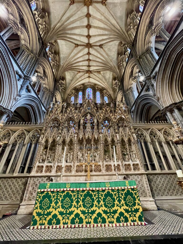 High altar Ely Cathedral Photo by JFPenn