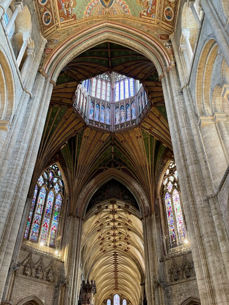 Nave to the Octagon Ely Cathedral Photo by JFPenn