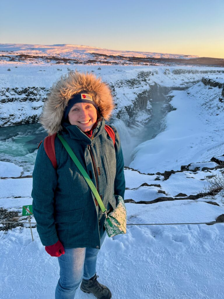 JFPenn at Gulfoss Iceland